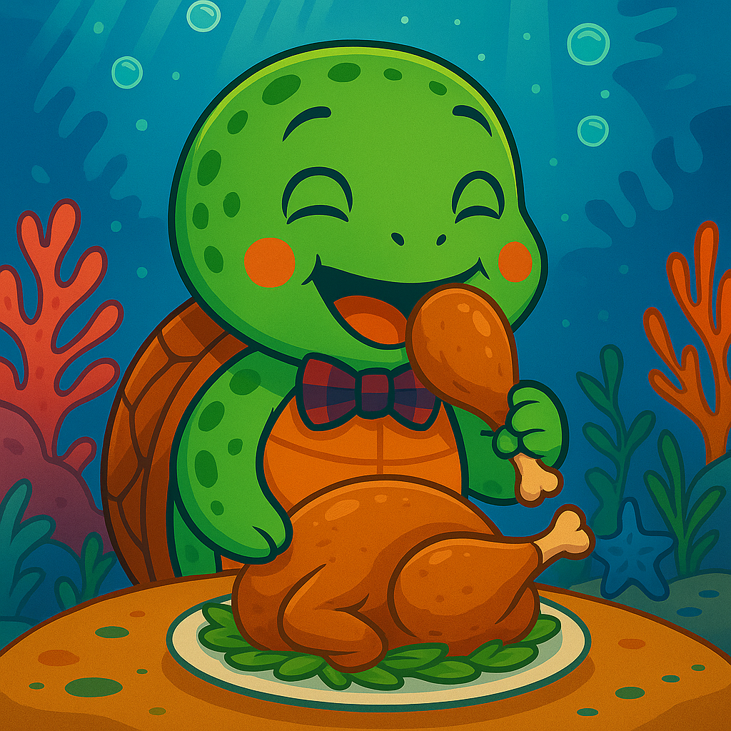 Shermie and Friends The Great Thanksgiving Feast Beneath the Sea