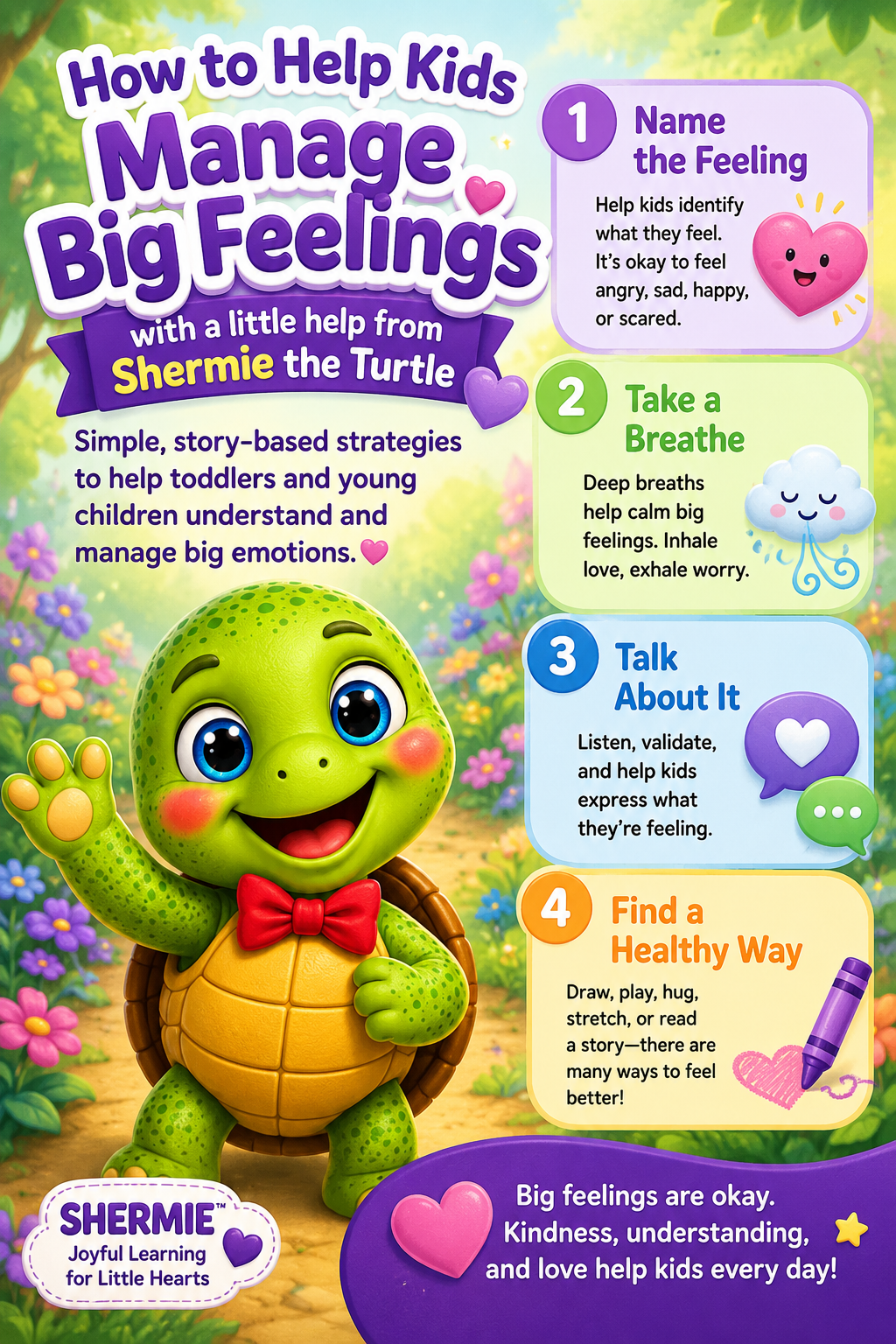 How to Help Kids Manage Big Feelings (A Parent's Guide)