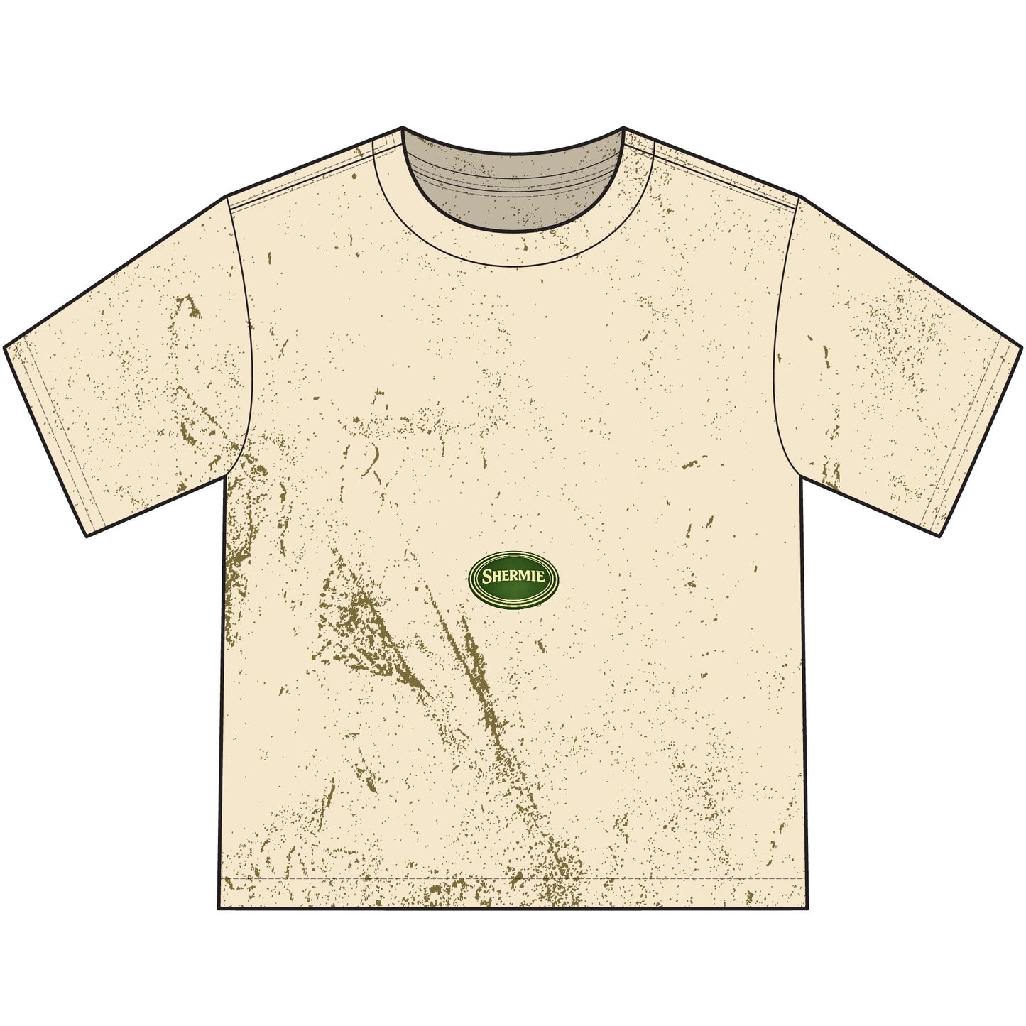 Youth T-Shirt — Cute Turtle Graphic Kids Tee (vintage distressed)