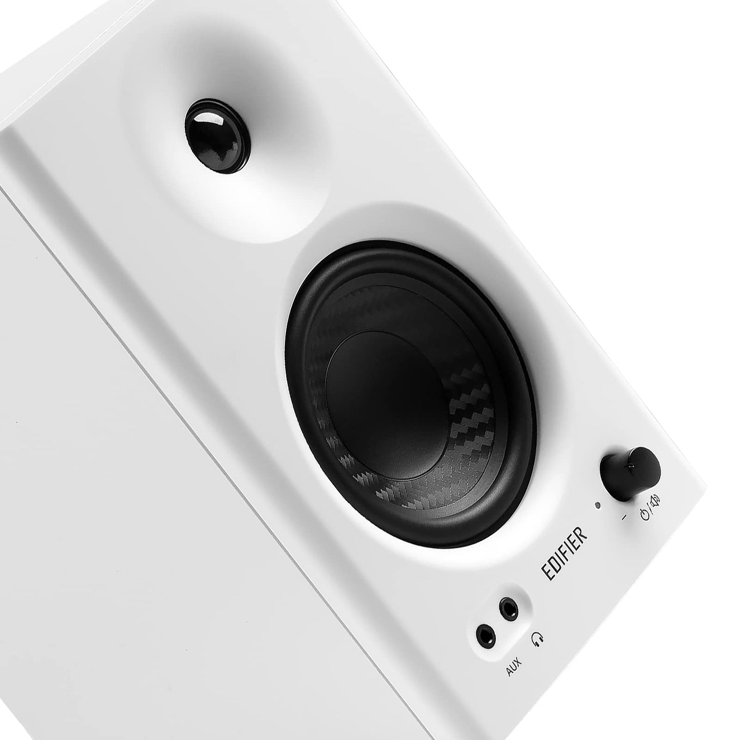 Edifier you MR4 Powered Studio Monitor Speakers, 4" Active Near-Field Monitor Speaker - White (Pair)