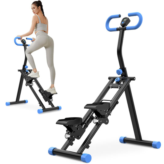 Stair Stepper for Home,Vertical Climber Workout Machine,Stair Stepper with Handlebar for Full-Body Exercise Stair Stepper with Stable Frame Adjustable Handlebar