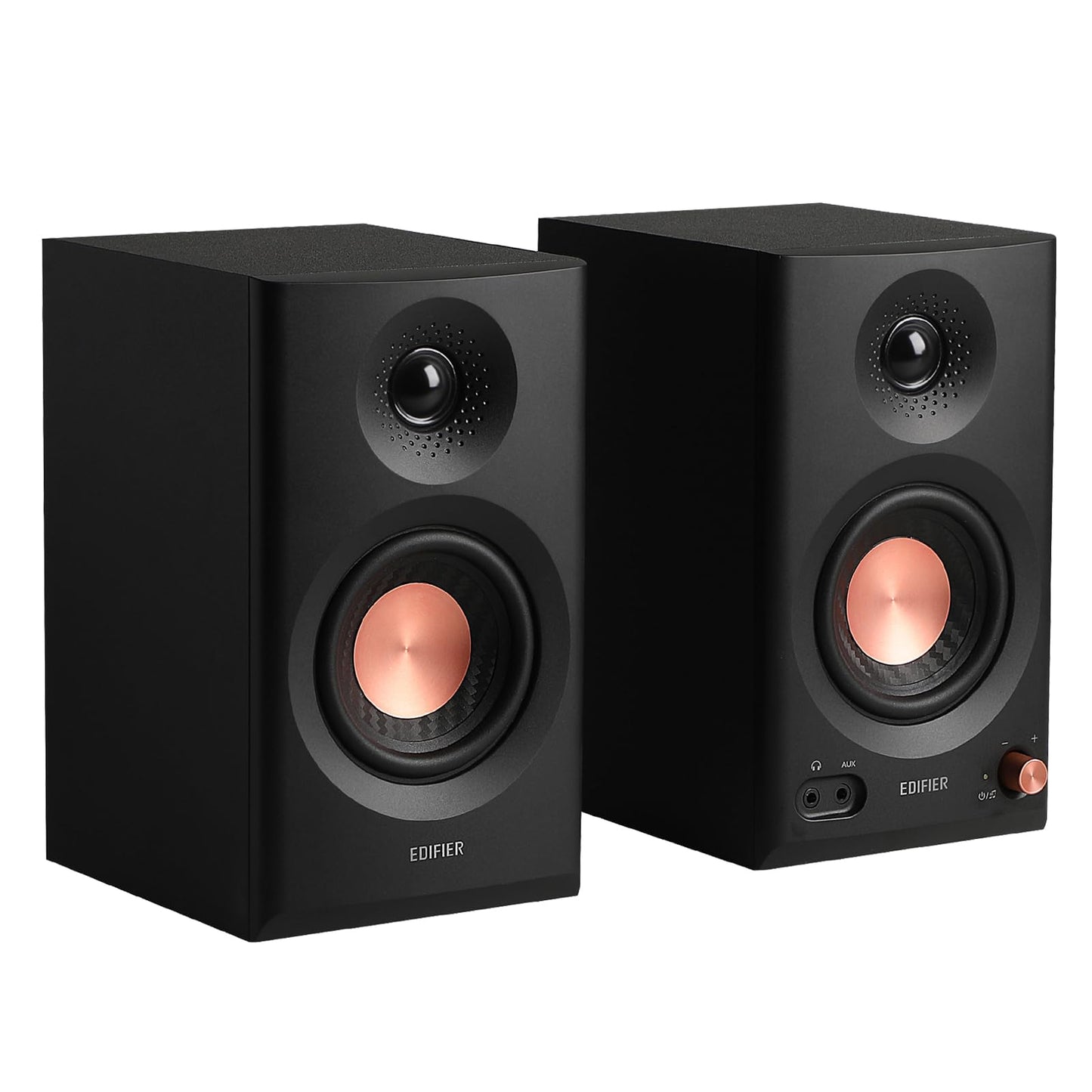 Edifier you MR4 Powered Studio Monitor Speakers, 4" Active Near-Field Monitor Speaker - White (Pair)