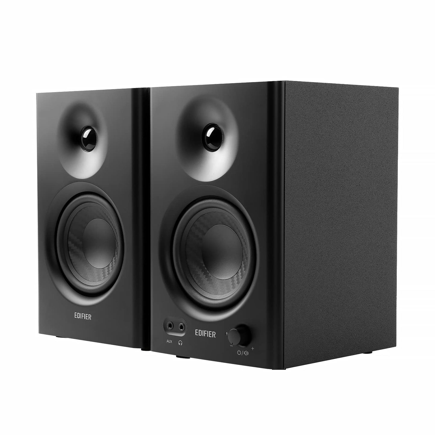 Edifier you MR4 Powered Studio Monitor Speakers, 4" Active Near-Field Monitor Speaker - White (Pair)