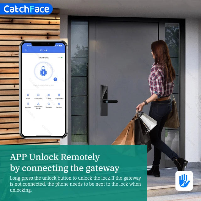 Bluetooth Fingerprint Door Lock