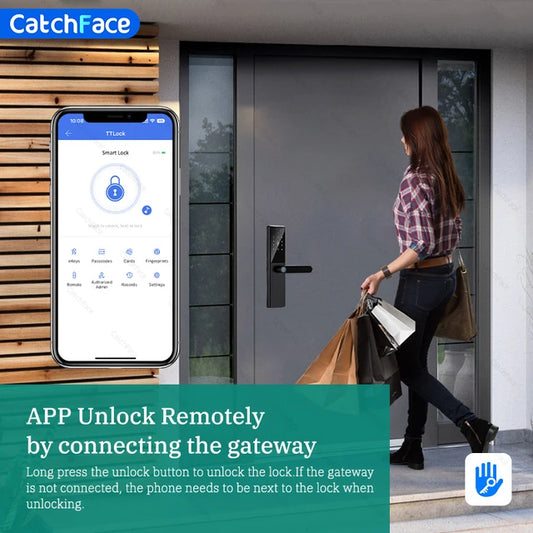Bluetooth Fingerprint Door Lock