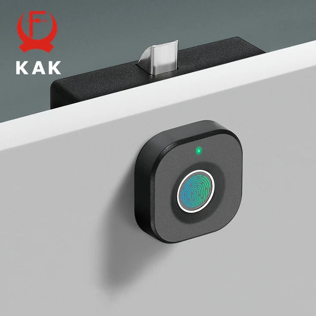 Fingerprint Lock Black Keyless Cabinet