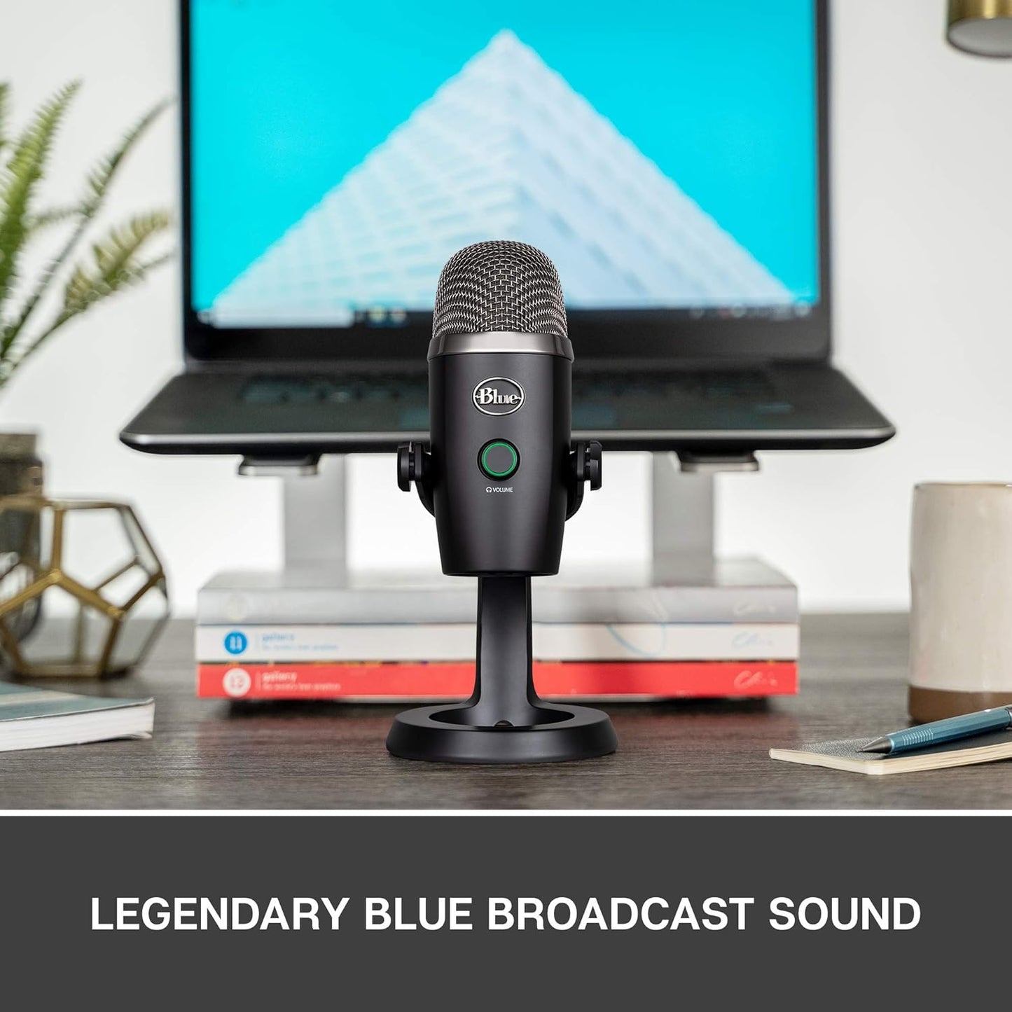 Logitech for Creators Blue Yeti Nano USB Microphone for Gaming