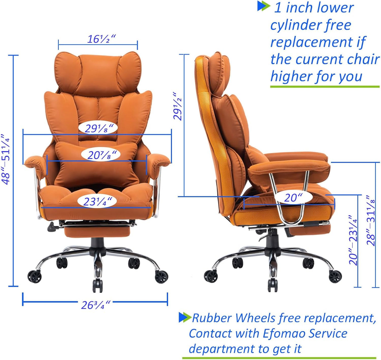 Efomao Executive Office Chair