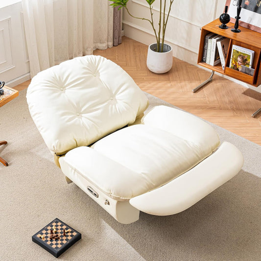 Gaming Beige Recliner Chair