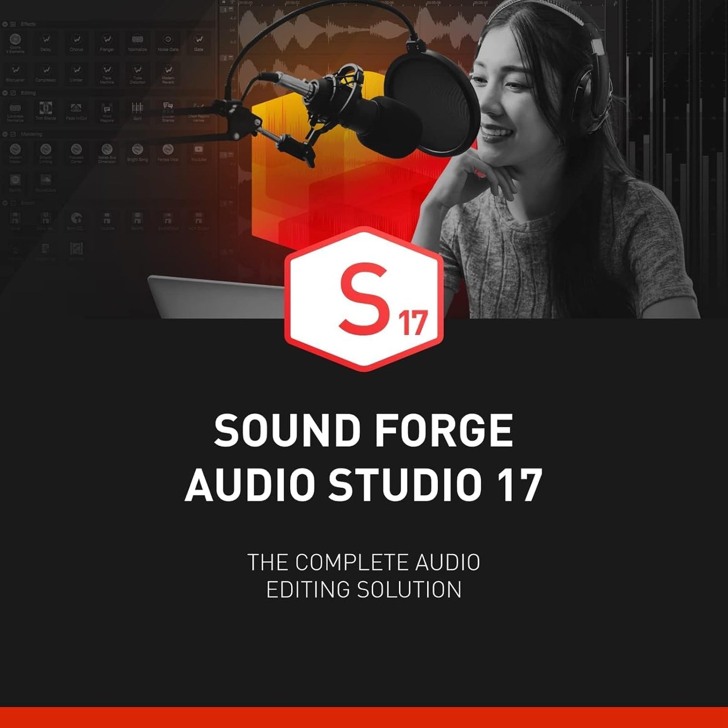 SOUND FORGE Audio Studio 17 - The Multi-Talent for Recording, Audio Editing